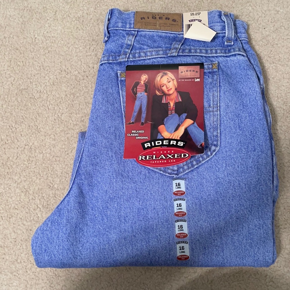 Rider’s by Lee Vintage High-wasted Tapered Jean